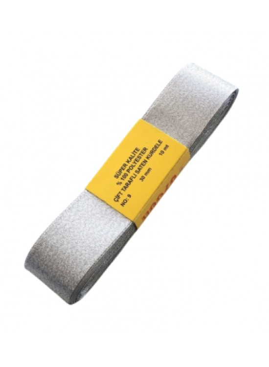 Simli Kurdele 3cm Gümüş