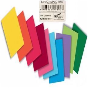 Sınar Fon Kartonu 50x70 120 gr Turkuaz 220 (1 Adet)