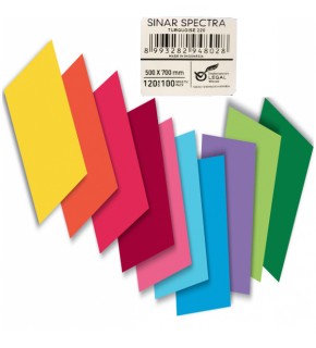 Sınar Fon Kartonu 50x70 120 gr Turkuaz 220 (1 Adet)