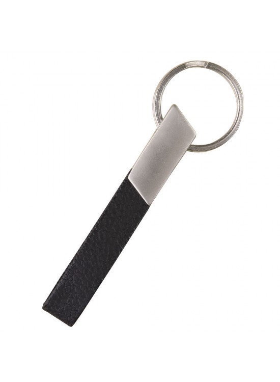 SİNGAN SİYAH METAL - DERİ ANAHTARLIK