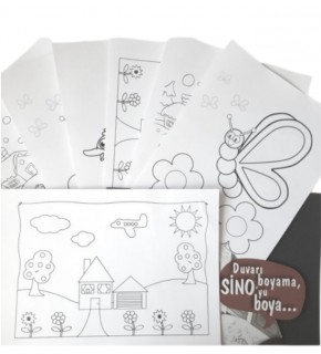 Sino Boyama Kağıtları A4