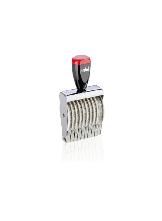 Sırdaş Numaratör Elle Çevirmeli 10 Hane 9 MM 15910