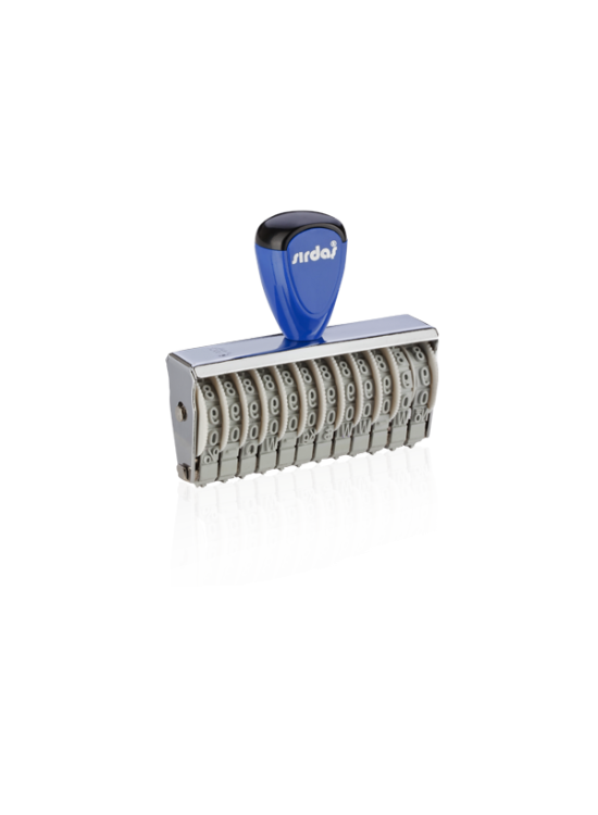 Sırdaş Numaratör Elle Çevirmeli 12 Hane 5 MM 15512