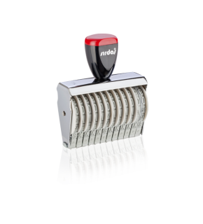 Sırdaş Numaratör Elle Çevirmeli 12 Hane 9 MM 15912