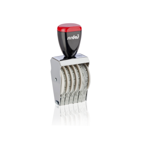 Sırdaş Numaratör Elle Çevirmeli 6 Hane 9 MM 1596