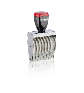 Sırdaş Numaratör Elle Çevirmeli 8 Hane 9 MM 1598