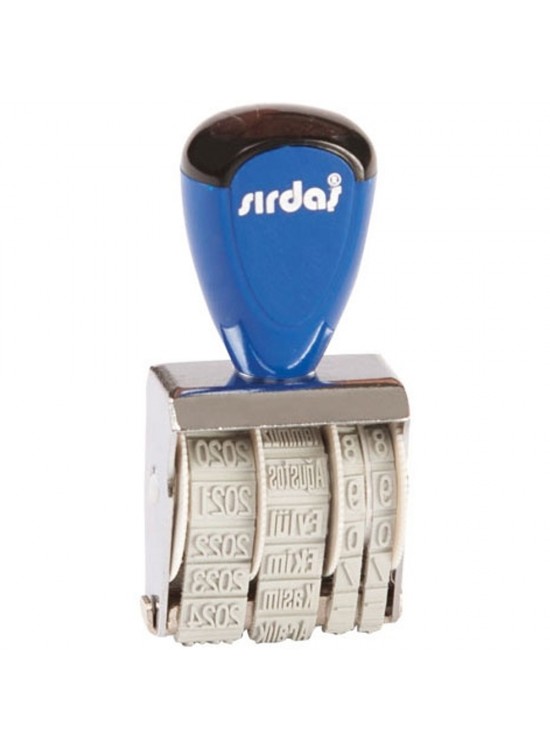 Sırdaş Tarih Kaşesi Elle Çevirmeli 4 MM 1010