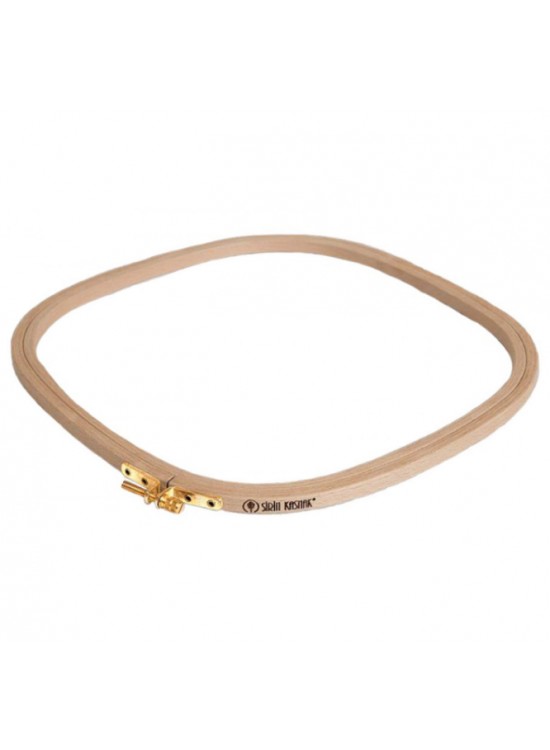 Şirin Kasnak Ahşap Kare Gergef Nakış Kasnağı 40X40