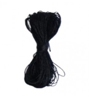 Siyah İp Hobi Etkinlik Tesbih