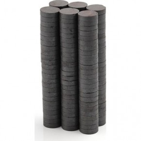 Siyah Mıknatıs Askılı Orta 17X3 Düz 140 Lı