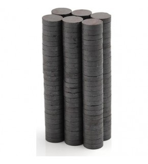 Siyah Mıknatıs Askılı Orta 17X3 Düz 140 Lı