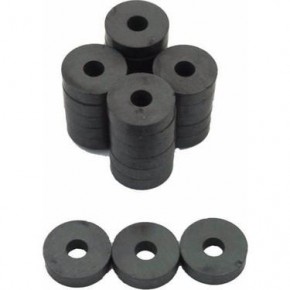 Siyah Mıknatıs Küçük 12X3 (1 Adet)