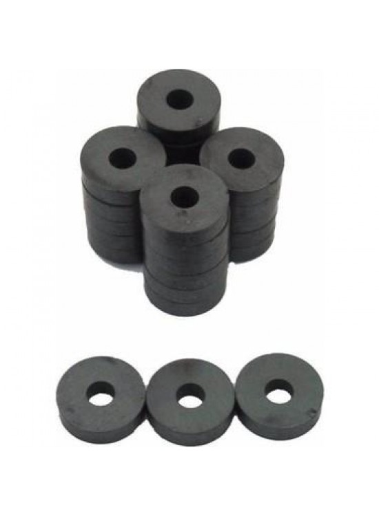 Siyah Mıknatıs Küçük 12X3 (1 Adet)