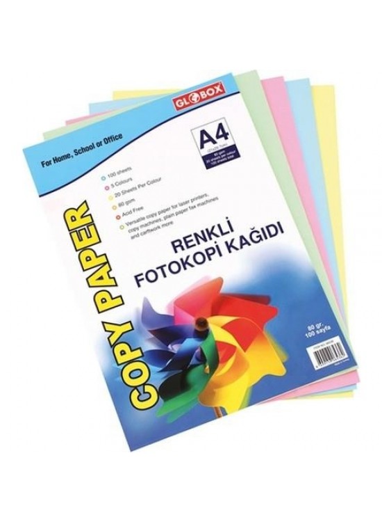 Smart Kıds Renkli Fotokopi Kağıdı 100 Lü Smart Kıds Renkli Fotokopi Kağıdı 100 Lü
