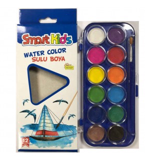 Smart Kıds Sulu Boya 12 Li 3566