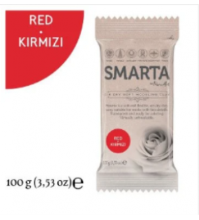 Smarta Akıllı Model Hamuru 100Gr Kırmızı