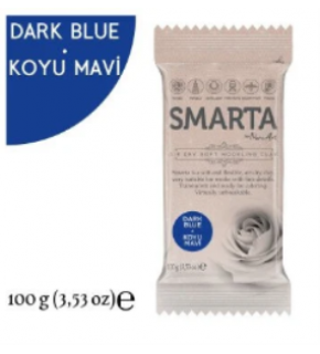 Smarta Akıllı Model Hamuru 100Gr Koyu Mavi