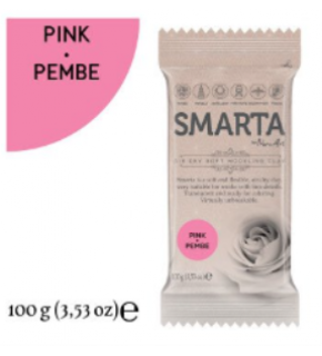 Smarta Akıllı Model Hamuru 100Gr Pembe