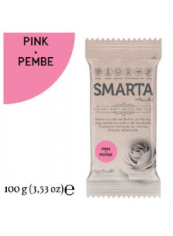 Smarta Akıllı Model Hamuru 100Gr Pembe