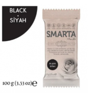 Smarta Akıllı Model Hamuru 100Gr Siyah