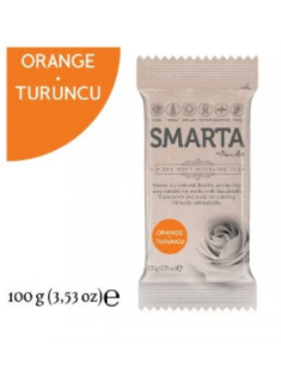 Smarta Akıllı Model Hamuru 100Gr Turuncu