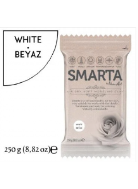 Smarta Akıllı Model Hamuru 250Gr Beyaz