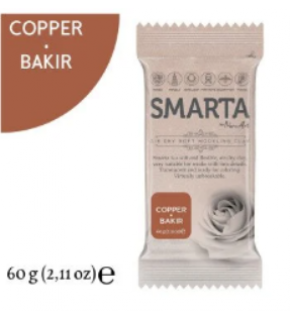 Smarta Akıllı Model Hamuru 60Gr Metalik Bakır
