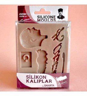 Smarta Akıllı Model Hamuru Kalıbı - Atatürk Seti