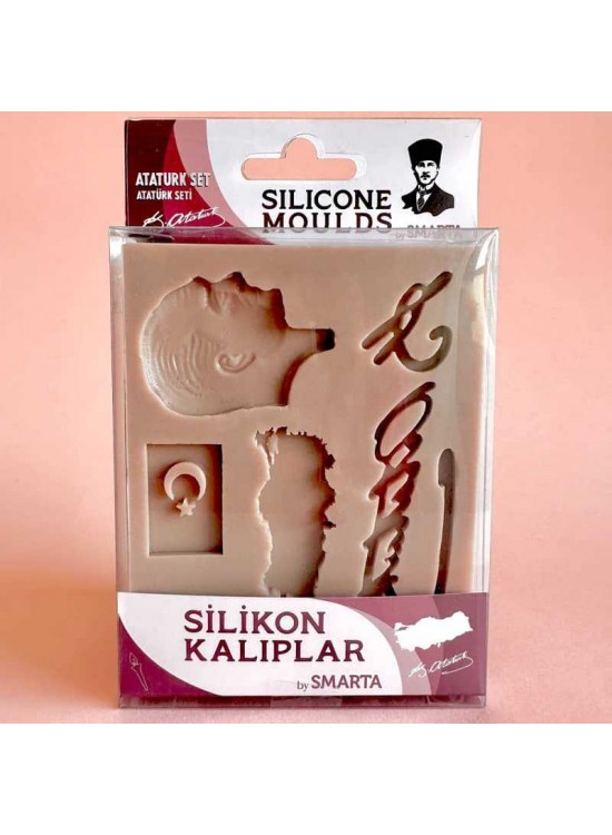 Smarta Akıllı Model Hamuru Kalıbı - Atatürk Seti