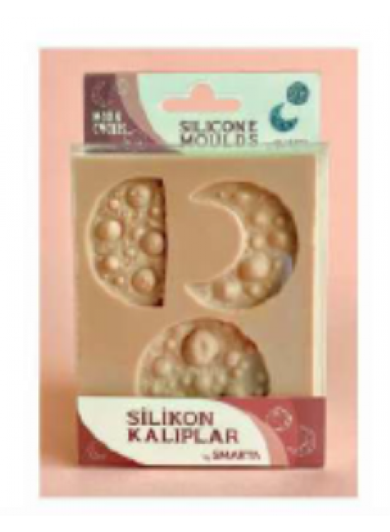 Smarta Akıllı Model Hamuru Kalıbı - Ay Yüzeyi