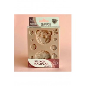 Smarta Akıllı Model Hamuru Kalıbı - Ayı Teddy