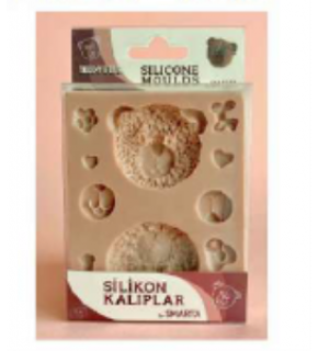 Smarta Akıllı Model Hamuru Kalıbı - Ayı Teddy