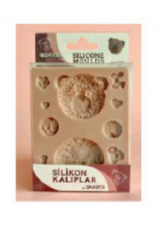 Smarta Akıllı Model Hamuru Kalıbı - Ayı Teddy