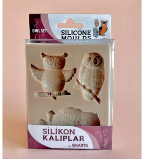 Smarta Akıllı Model Hamuru Kalıbı - Baykuş