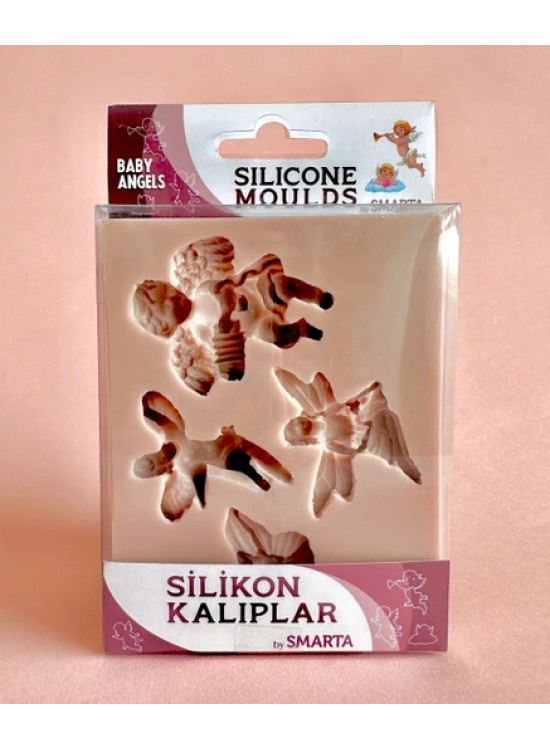 Smarta Akıllı Model Hamuru Kalıbı - Bebek Melekler Smarta Akıllı Model Hamuru Kalıbı - Bebek Melekler