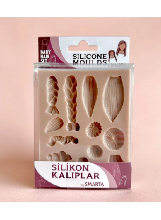 Smarta Akıllı Model Hamuru Kalıbı - Bebek Saç Seti Smarta Akıllı Model Hamuru Kalıbı - Bebek Saç Seti