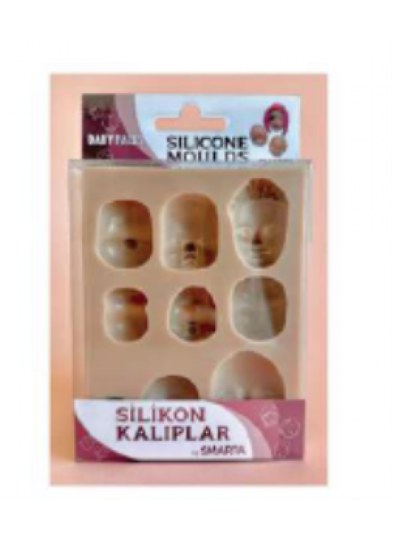 Smarta Akıllı Model Hamuru Kalıbı - Bebek Yüzleri Smarta Akıllı Model Hamuru Kalıbı - Bebek Yüzleri