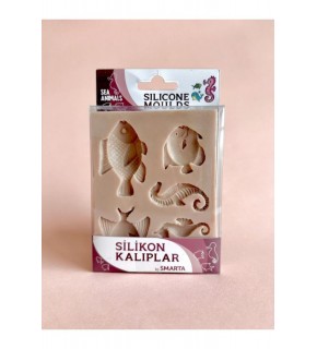 Smarta Akıllı Model Hamuru Kalıbı - Deniz Hayvanla