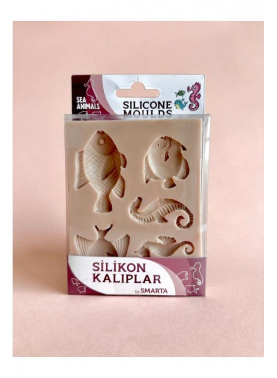 Smarta Akıllı Model Hamuru Kalıbı - Deniz Hayvanla Smarta Akıllı Model Hamuru Kalıbı - Deniz Hayvanla
