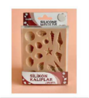 Smarta Akıllı Model Hamuru Kalıbı - Deniz Kabuklar