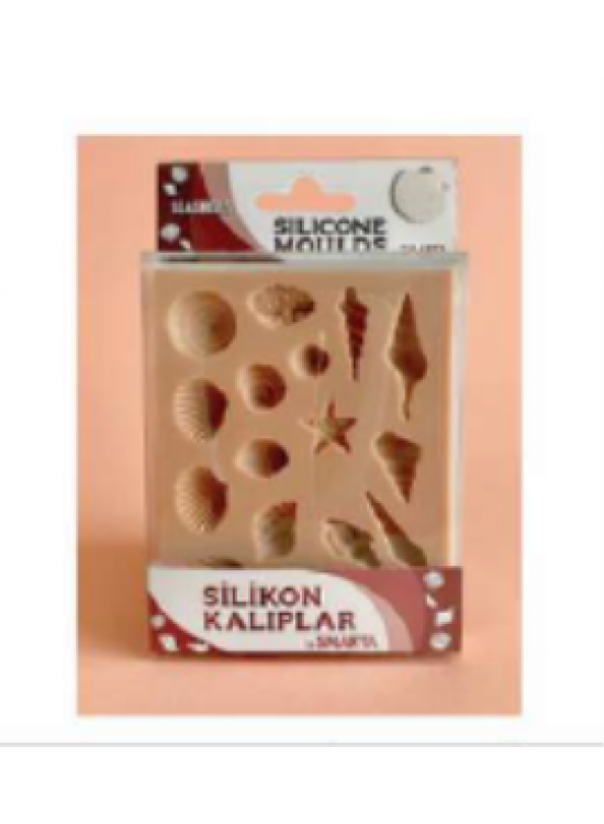 Smarta Akıllı Model Hamuru Kalıbı - Deniz Kabuklar Smarta Akıllı Model Hamuru Kalıbı - Deniz Kabuklar