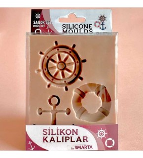 Smarta Akıllı Model Hamuru Kalıbı - Denizci Seti