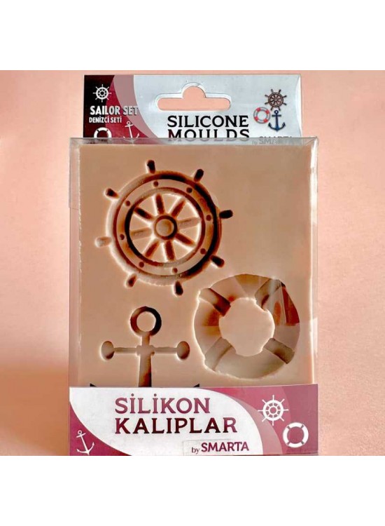 Smarta Akıllı Model Hamuru Kalıbı - Denizci Seti