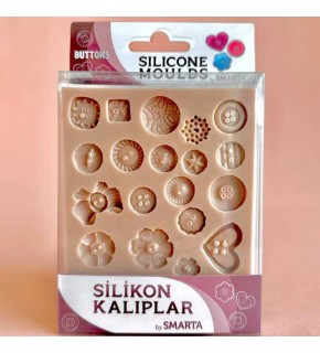 Smarta Akıllı Model Hamuru Kalıbı - Düğmeler