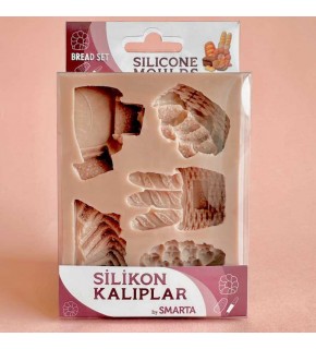 Smarta Akıllı Model Hamuru Kalıbı - Ekmekler Seti