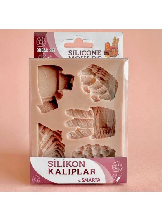Smarta Akıllı Model Hamuru Kalıbı - Ekmekler Seti Smarta Akıllı Model Hamuru Kalıbı - Ekmekler Seti