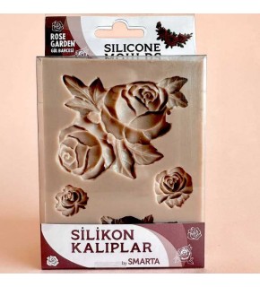Smarta Akıllı Model Hamuru Kalıbı - Gül Bahçesi