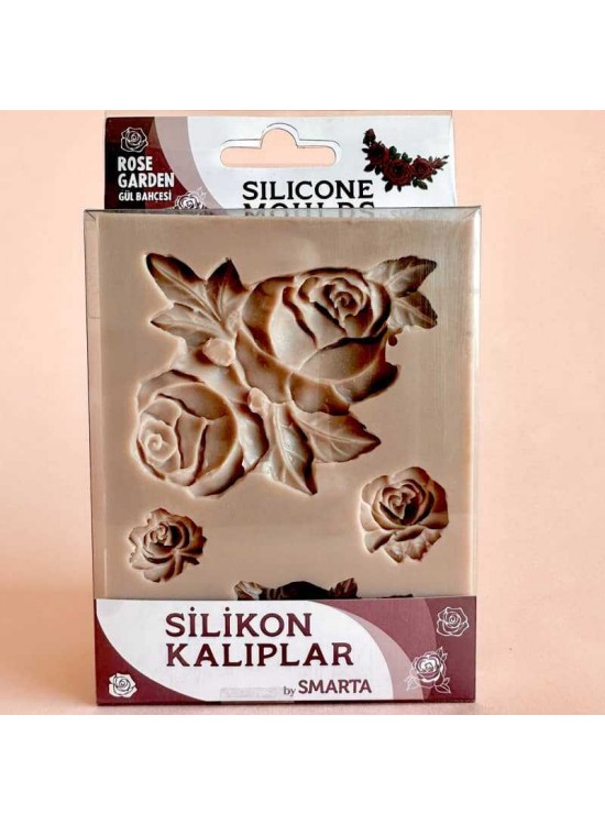 Smarta Akıllı Model Hamuru Kalıbı - Gül Bahçesi