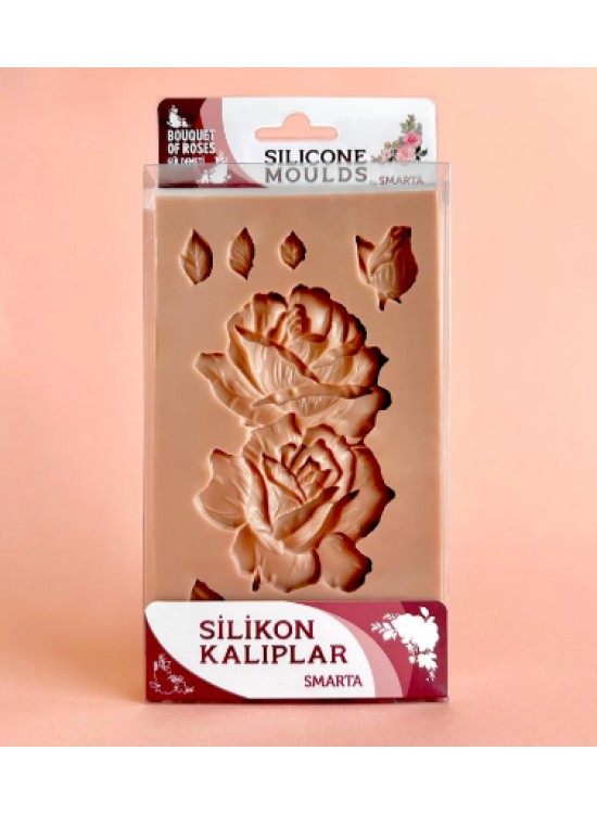 Smarta Akıllı Model Hamuru Kalıbı - Gül Demeti