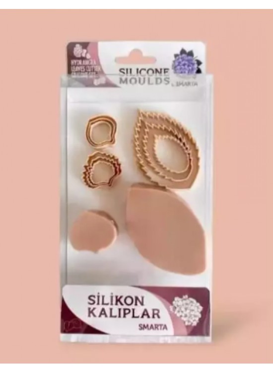 Smarta Akıllı Model Hamuru Kalıbı - Hydrangea Leav Smarta Akıllı Model Hamuru Kalıbı - Hydrangea Leav
